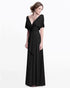 Popular Multi-Wear Bridesmaid Dresses Chiffon A-line Party Gowns Maxi Convertible Dress